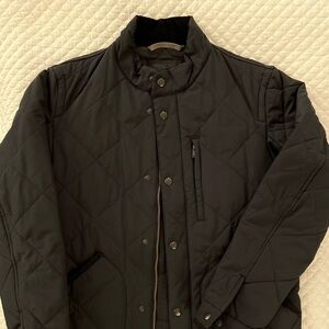 J.Crew Quilted SUSSEX JACKET size small in NAVY